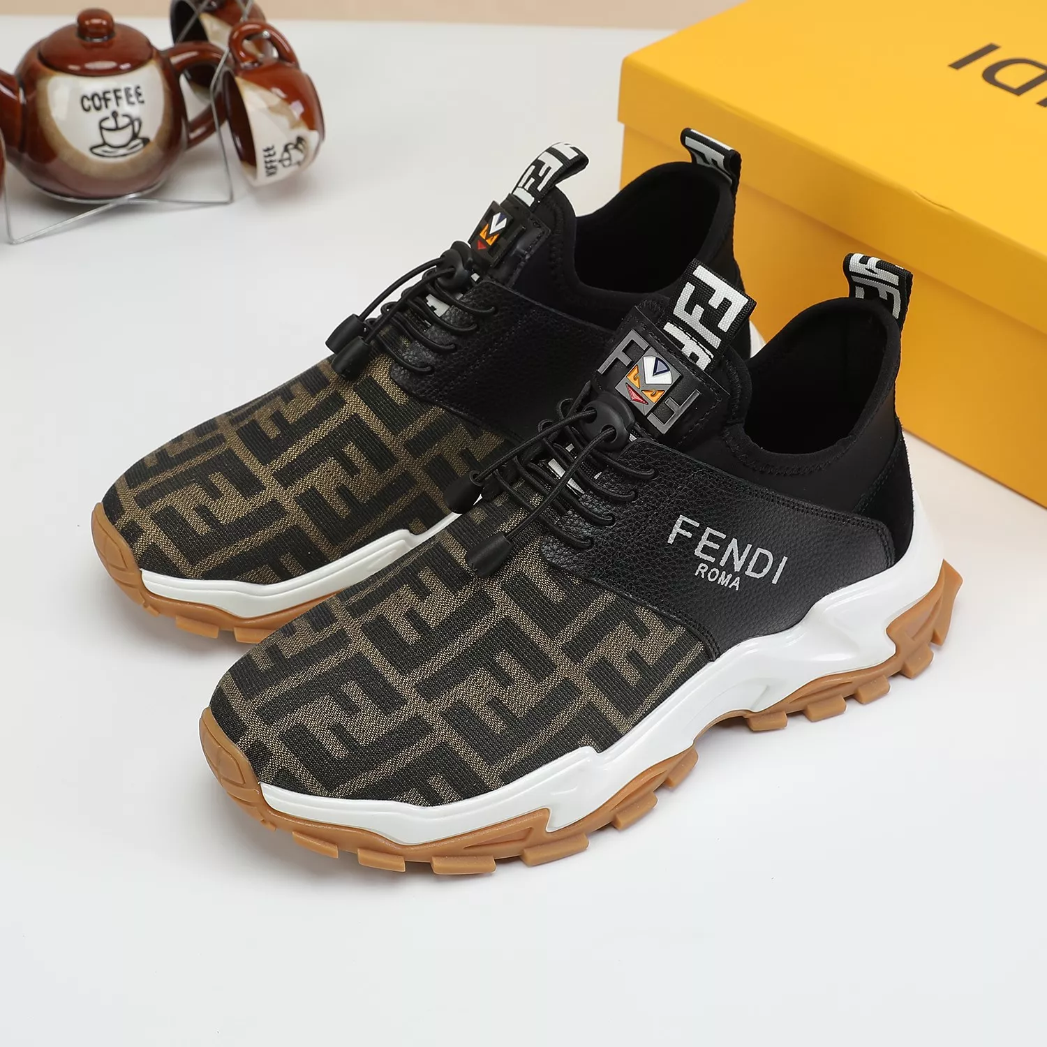 fendi decontractees chaussures pour homme s_127403a